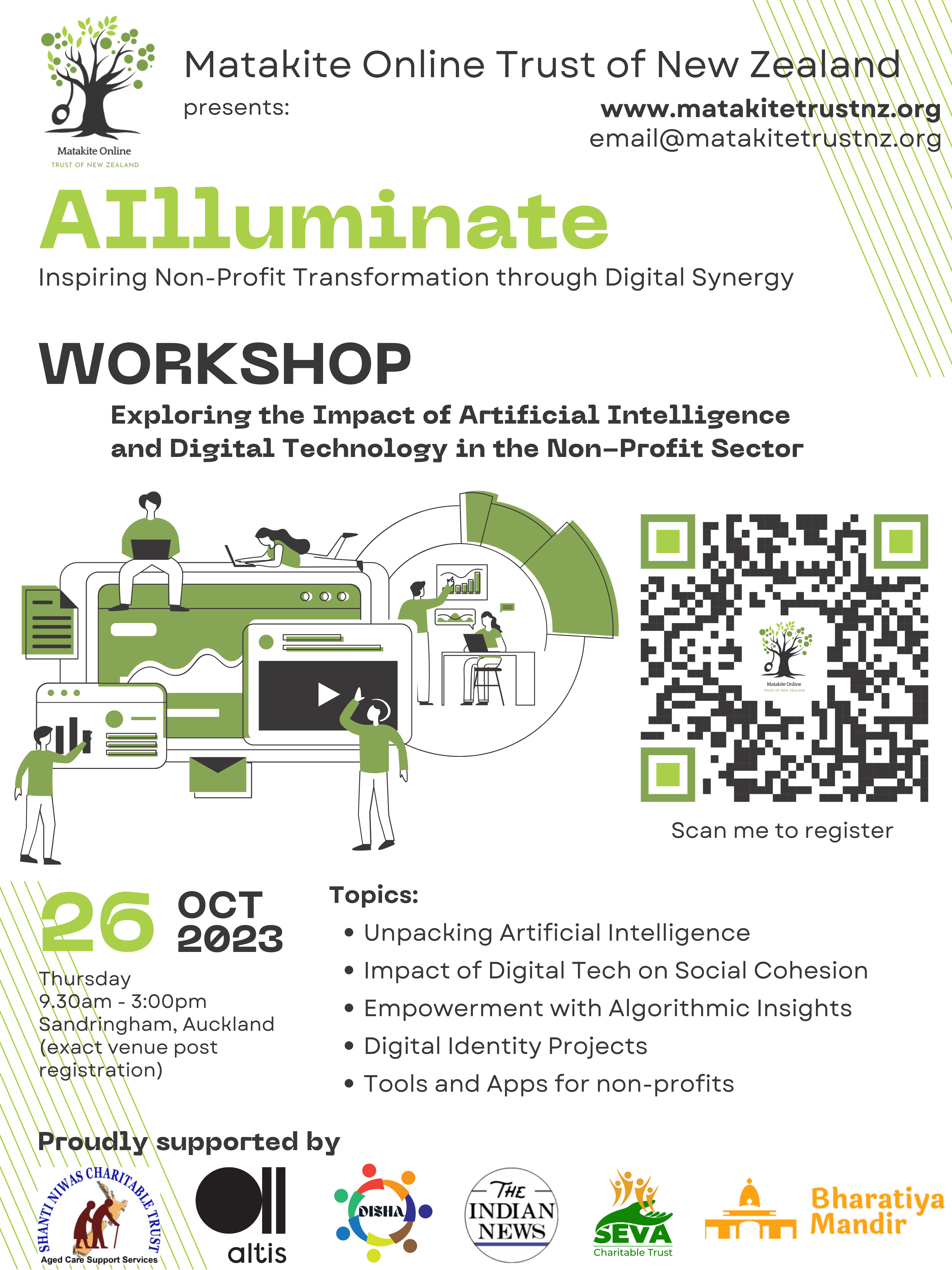 Ailluminate – a Workshop on  AI and its relevance on non-profits